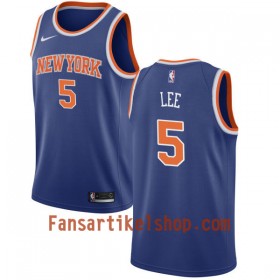 NBA New York Knicks Trikot Courtney Lee 5 Nike 2017-18 Blau Swingman - Herren